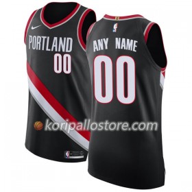 Portland Trail Blazers Custom Nike 2017-18 Musta Miesten Pelipaidat Swingman 